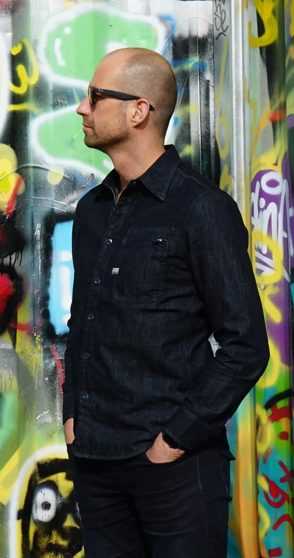 Portrait of producer Johnny van Dyck